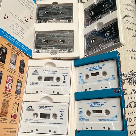 4 Lilian Jackson Braun Cassette Audio Books - Picture 6 of 6